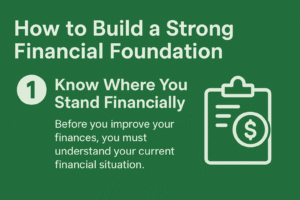 Conclusion: How to Build a Strong Financial Foundation from Zero