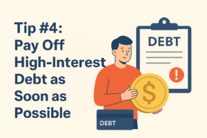 Pay Off High-Interest Debt as Soon as Possible